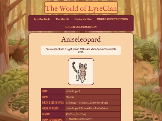 lyrecats/anise screenshot