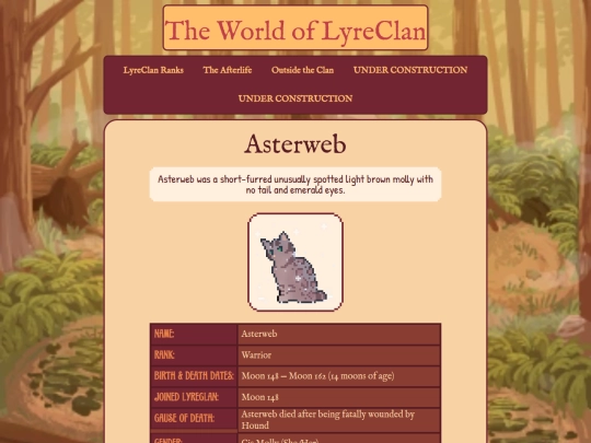 lyrecats/aster screenshot