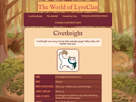 lyrecats/civetii screenshot