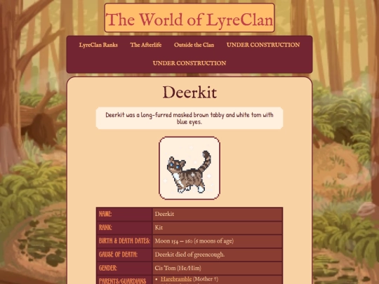 lyrecats/deer screenshot