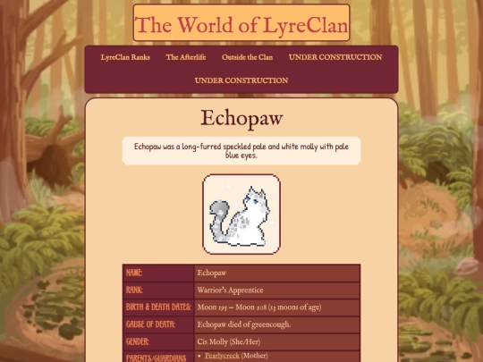 lyrecats/echo screenshot