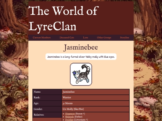 lyrecats/jasmine screenshot