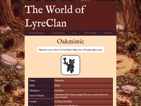 lyrecats/oakii screenshot