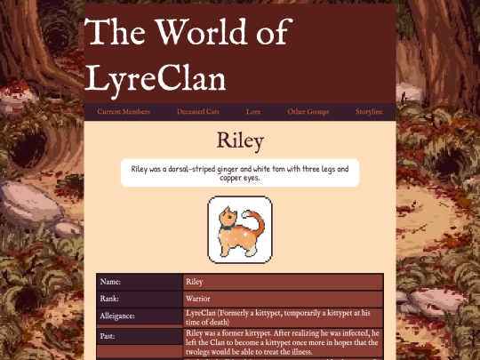 lyrecats/riley screenshot