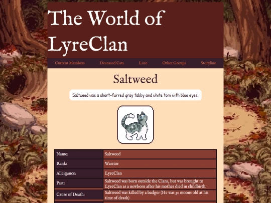 lyrecats/salt screenshot