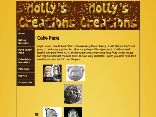 cakepans screenshot