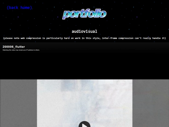 portfolio screenshot