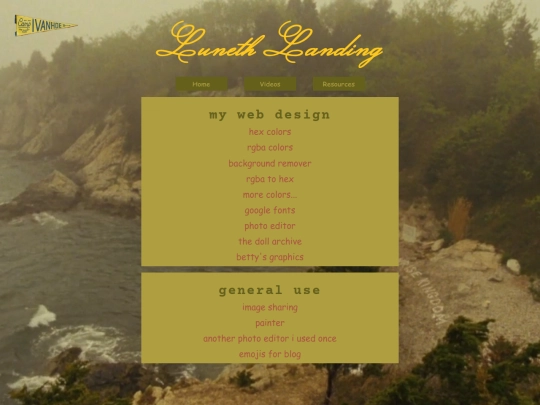 resources screenshot