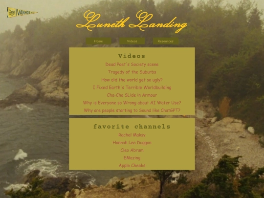 videos screenshot