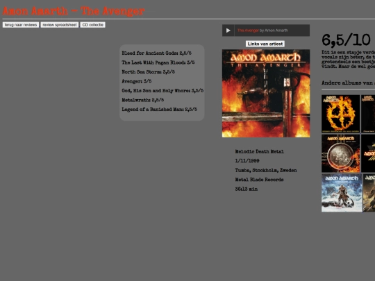 reviews/avenger screenshot