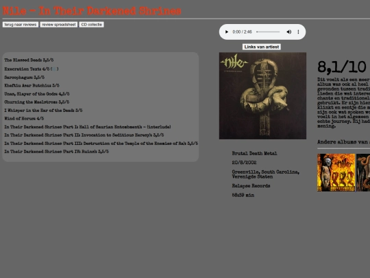 reviews/nileshrine screenshot