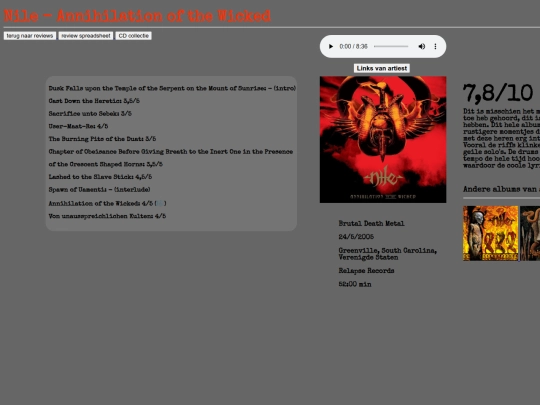 reviews/nilewicked screenshot