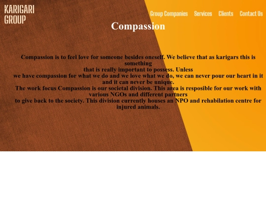 compassion screenshot