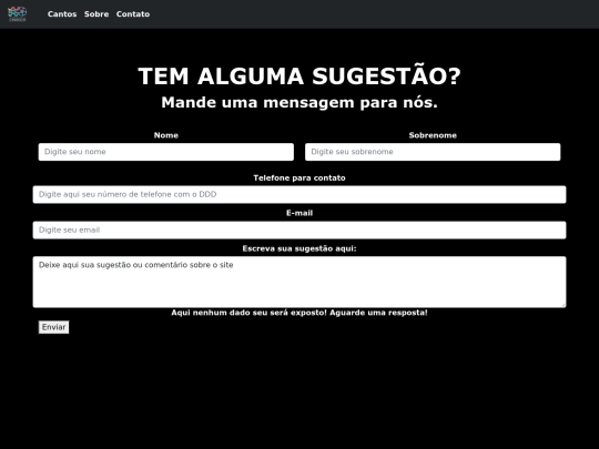 CantosCariocas/contatos screenshot