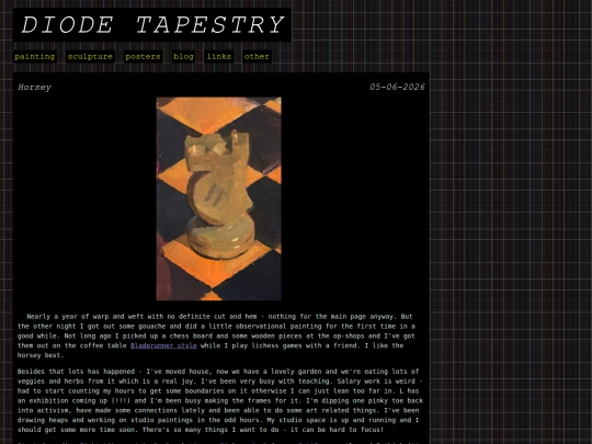 blog screenshot