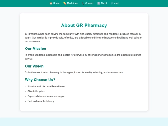 medicine/about screenshot