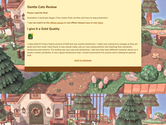 blog-topics/manga/gentlecats-review screenshot