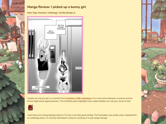 blog-topics/manga/i-picked-up-a-bunnygirl-review screenshot