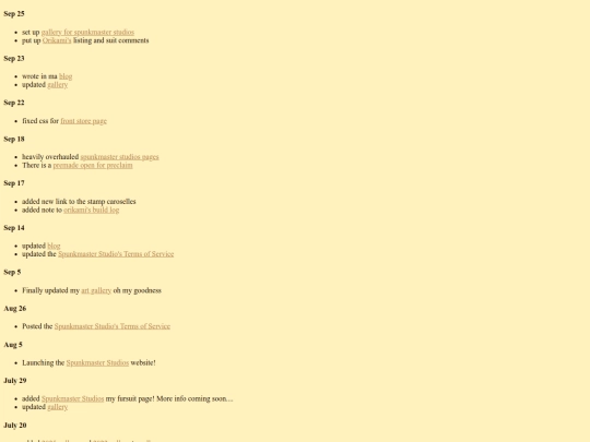 changelog screenshot
