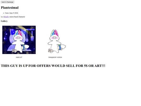 ocs/freerange/planetesimal screenshot