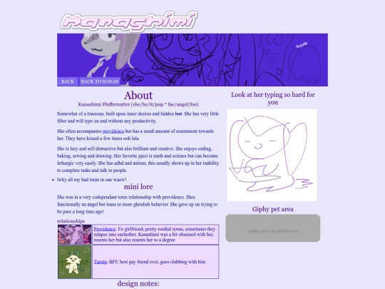 ocs/sonas/kanashimi/v1 screenshot