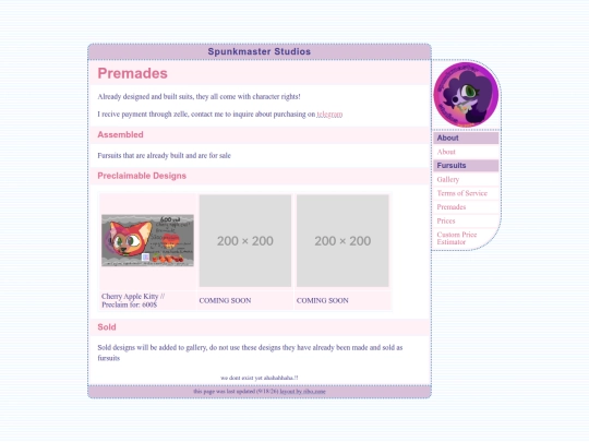 store/spunkmaster-studios/premades screenshot