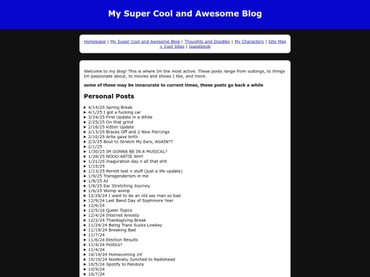 blog screenshot