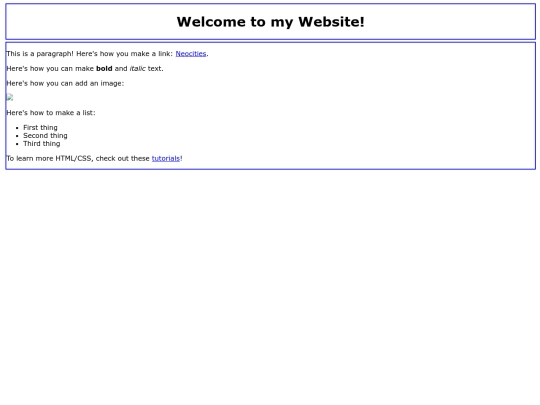 test screenshot