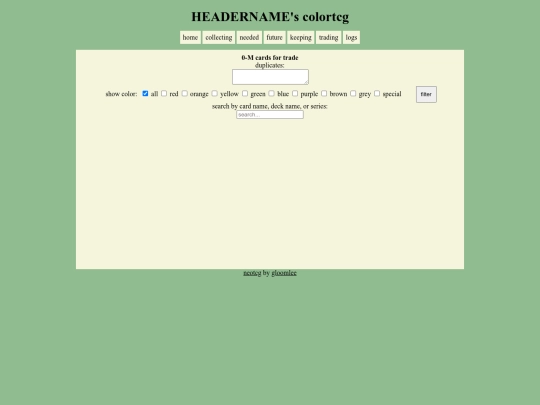 tradingcards0-M screenshot
