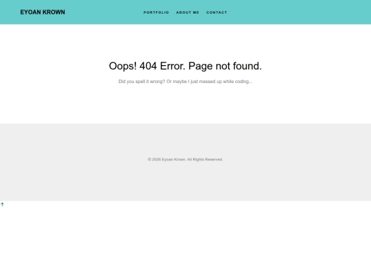 not_found screenshot