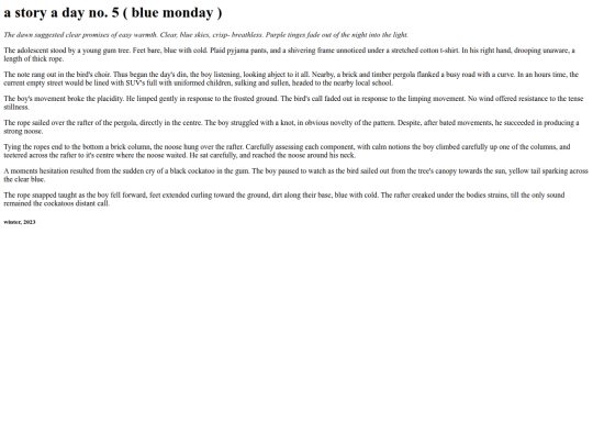pages/bluemonday screenshot
