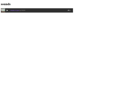 pages/sounds screenshot