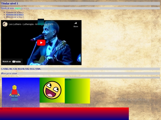 paginas/bancodepruebas screenshot