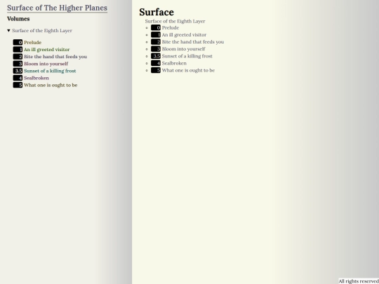 volumes screenshot