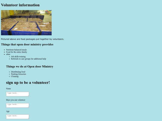 finalvolunteers screenshot
