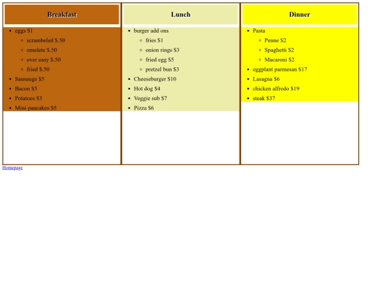 restaurant screenshot
