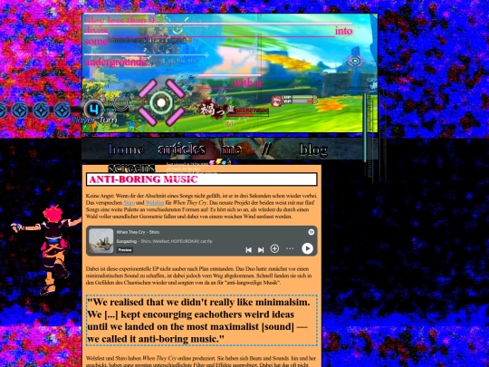 antiboringmusic screenshot