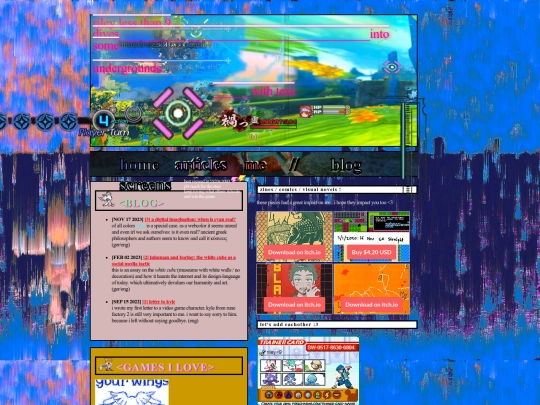 blog screenshot