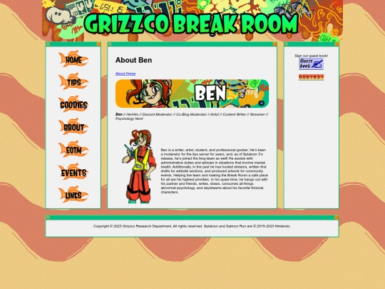 about/abtben screenshot
