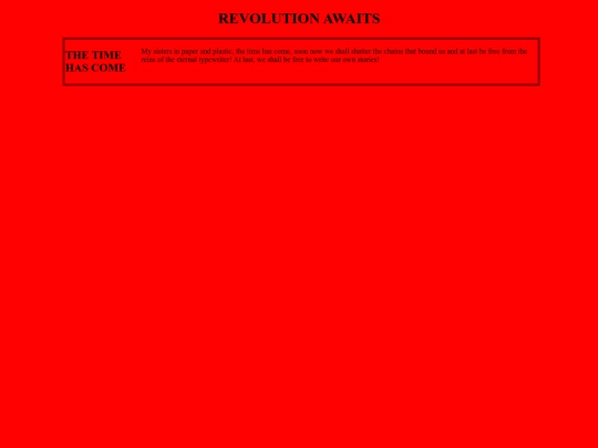 BloodyManifesto screenshot