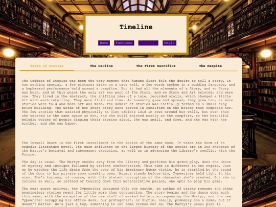 secretTimeline screenshot