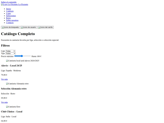 catalogo screenshot