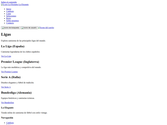 ligas screenshot