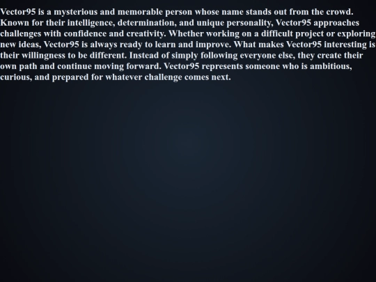 aboutme screenshot