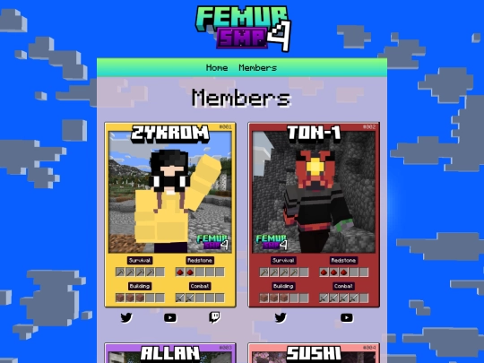 members screenshot