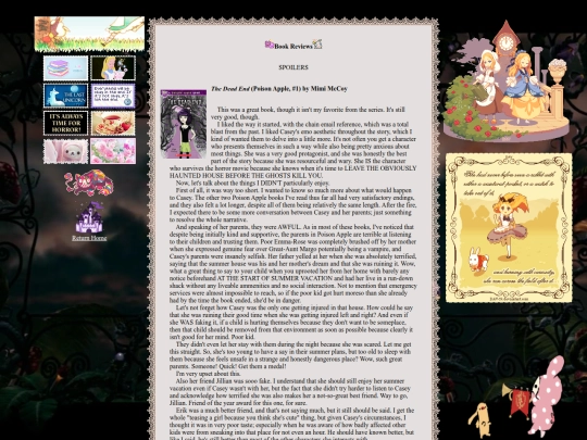 bookreviews screenshot