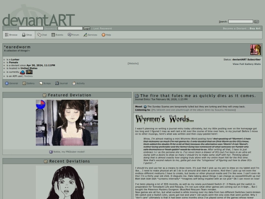 deviantart screenshot