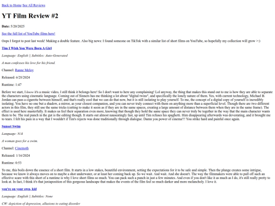review/YT2 screenshot