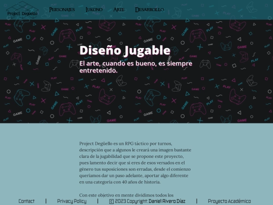 Diseño screenshot
