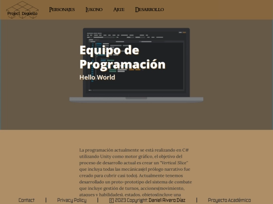 Programacion screenshot